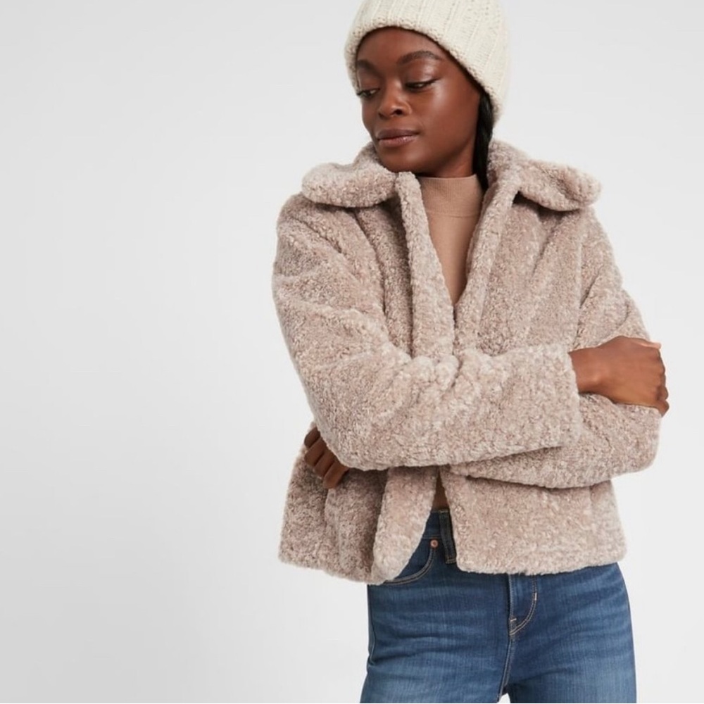 Banana Republic Teddy Coat